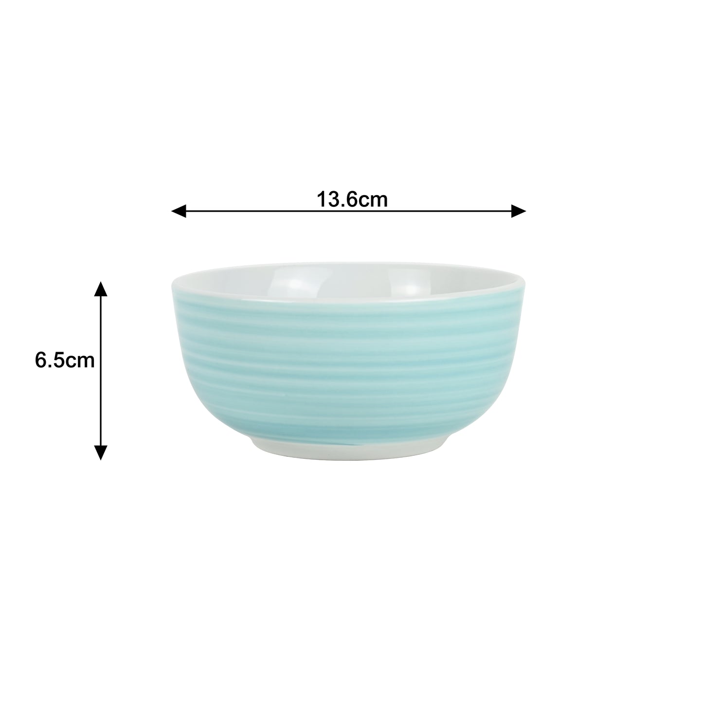 16pc Aqua Spin Wash Dinner Set