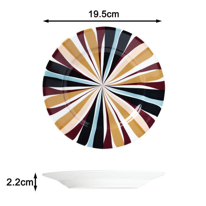 Mahala Porcelain Dinnerware Set, 16 Pieces