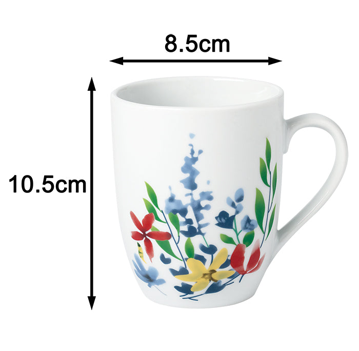16pc Watercolour Floral Dinner Set