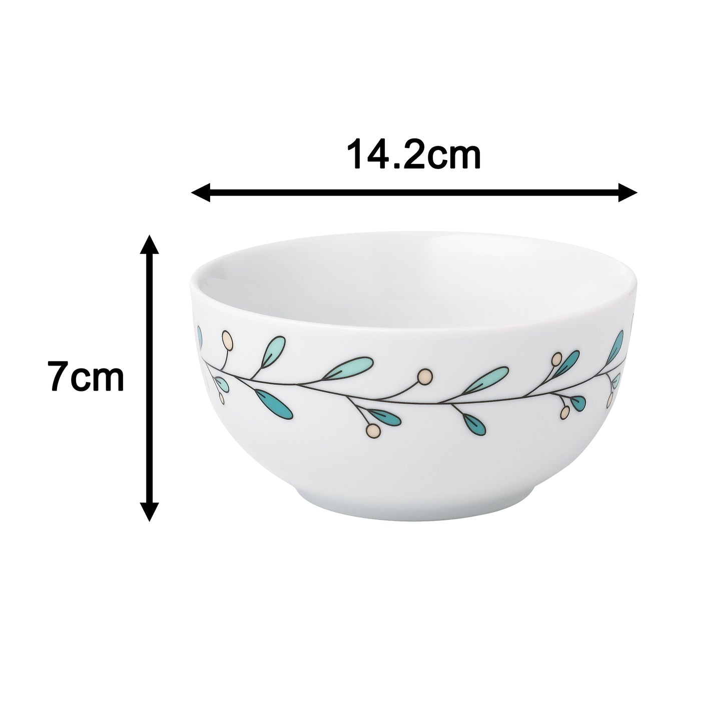 Mistletoe Porcelain Dinner Set, 12 Pieces