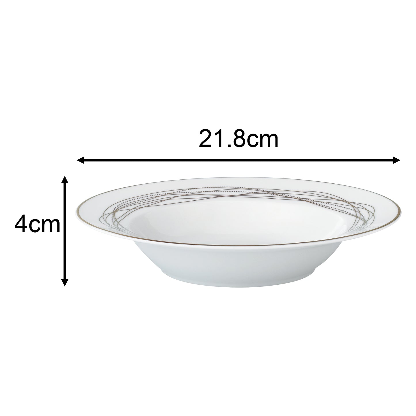 Gold Swirl Xmas Porcelain Dinnerware, 35 Pieces