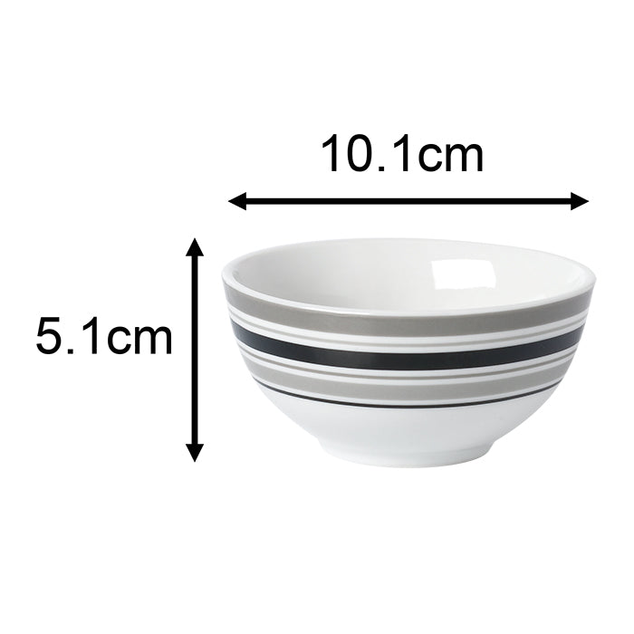 Grey Brompton Combination Tableware Set; Porcelain, Placemats and Cutlery, 80 Pieces