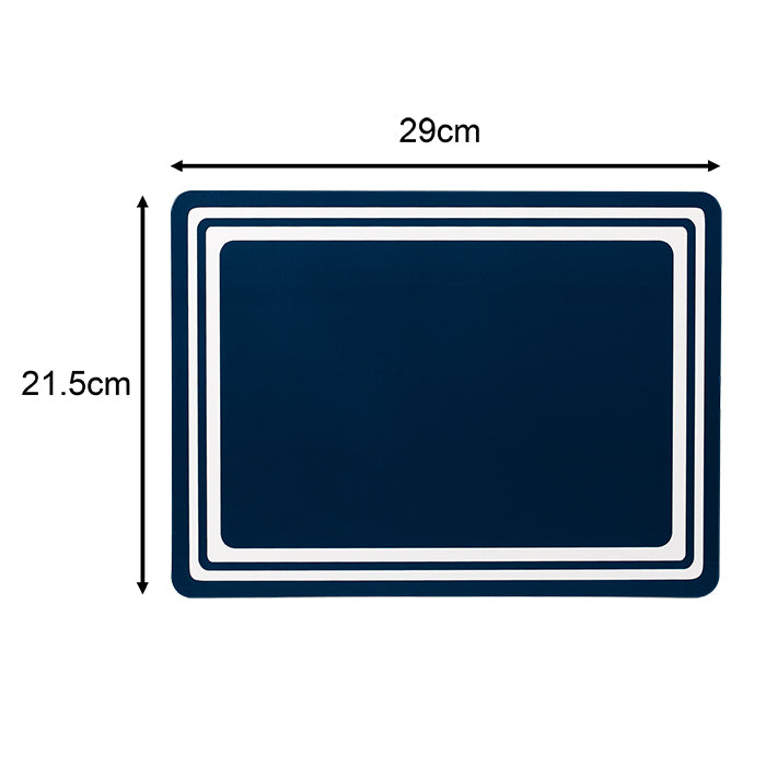 COMBINATION Dinnerware Set - Blue Bistro, 56 Pieces