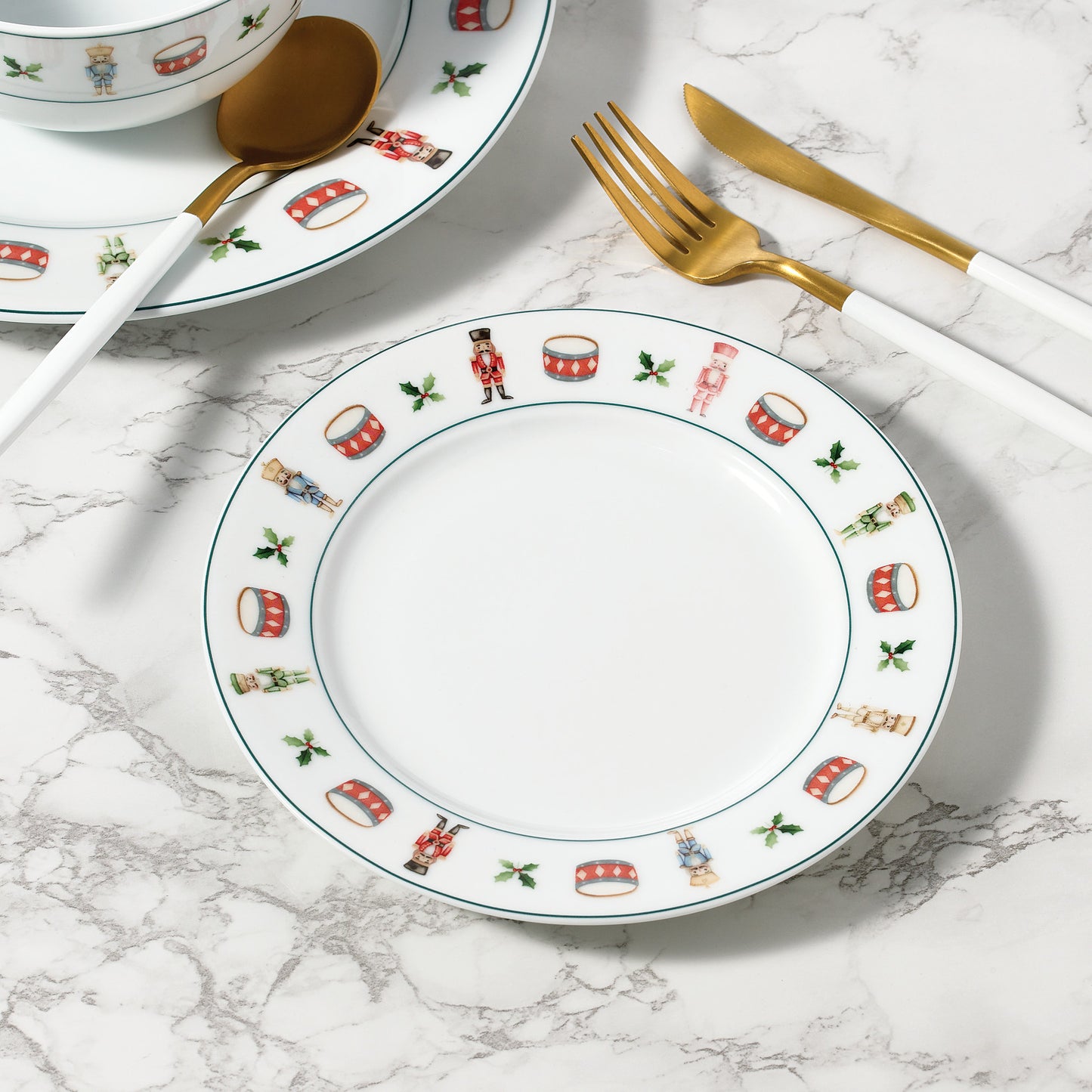 12pc Nutcracker Dinner Set