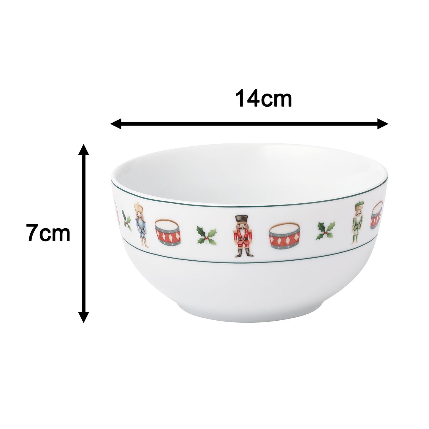 12pc Nutcracker Dinner Set