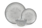12PC Grey Star Reactive Glaze Dinner Set