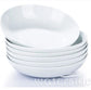6PC White Pasta Set