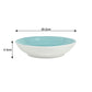 16pc Aqua Spin Wash Dinner Set