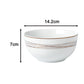 12pc Gold Swirl Dinner Set
