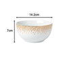 12pc Gold Sparkle Dinner Set
