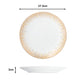 12pc Gold Sparkle Dinner Set