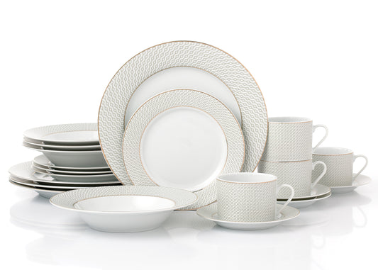 20pc Premium Diamond Dinner Set
