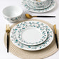 12pc Mistletoe Dinner Set