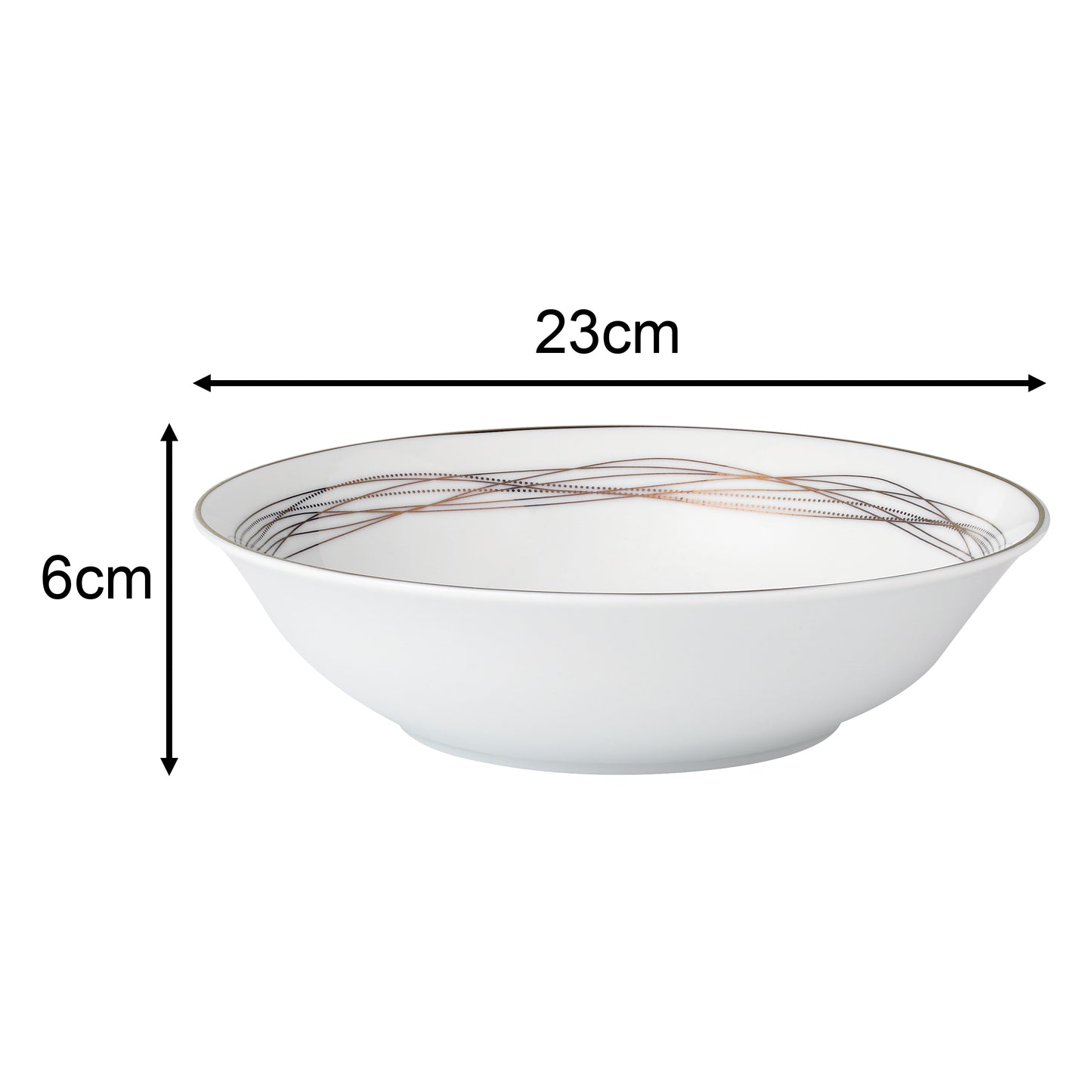 Gold Swirl Porcelain Dinnerware, 35 Pieces
