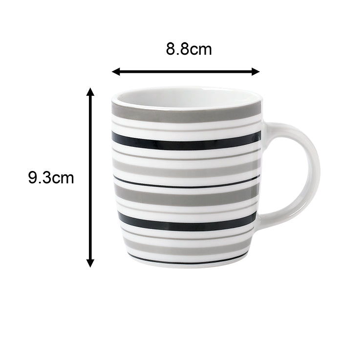 80pc Grey Brompton Dinner Set