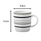 80pc Grey Brompton Dinner Set