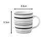 56pc Grey Brompton Dinner Set- No Cutlery
