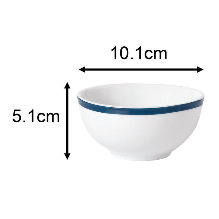 56pc Blue Bistro Dinner Set-No Cutlery