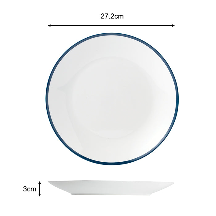 80pc Blue Bistro Combo Set
