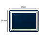 56pc Blue Bistro Dinner Set-No Cutlery