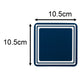 56pc Blue Bistro Dinner Set-No Cutlery