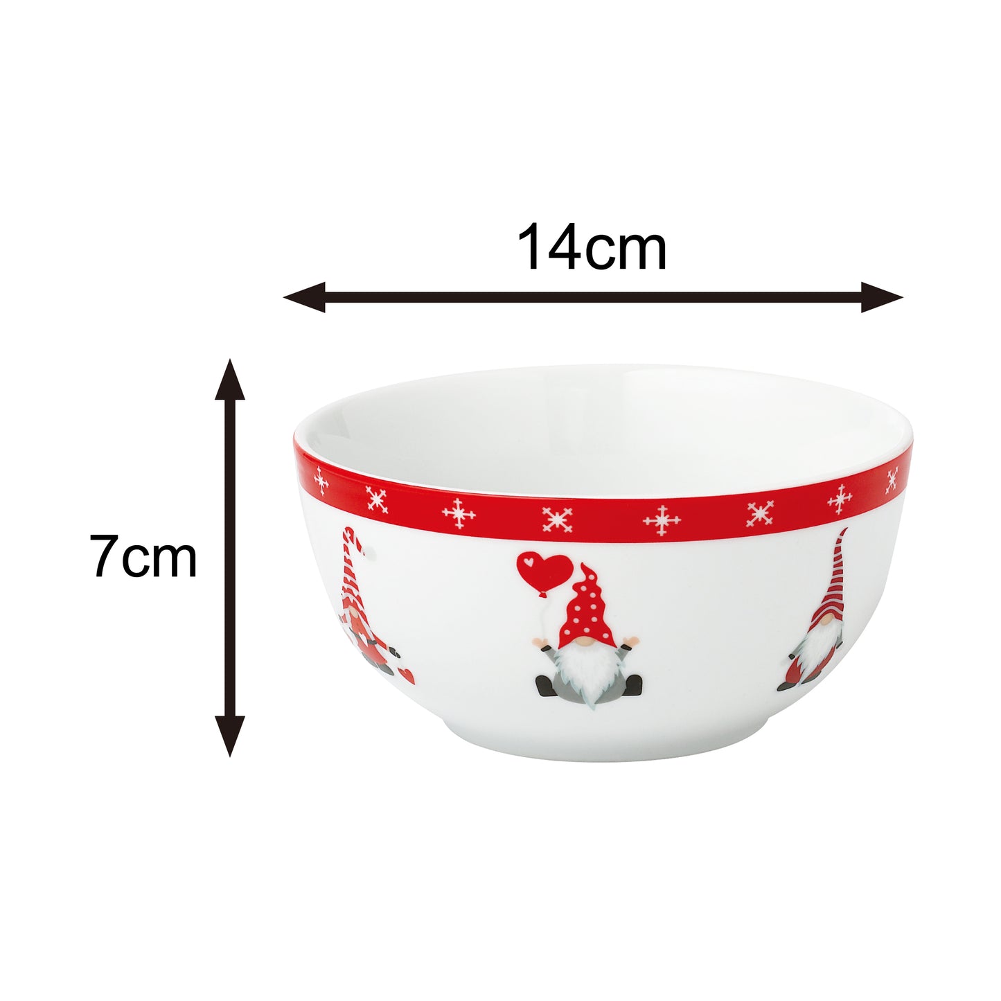 12pc Nordic Gnome Dinner Set