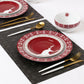 12pc Nordic Reindeer Dinner Set