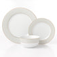 12pc Premium Diamond  & Gold Dinner Set  - Deep bowl