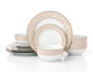 Mosaic Porcelain Dinner Set, 12 Pieces