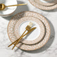 Mosaic Porcelain Dinner Set, 12 Pieces