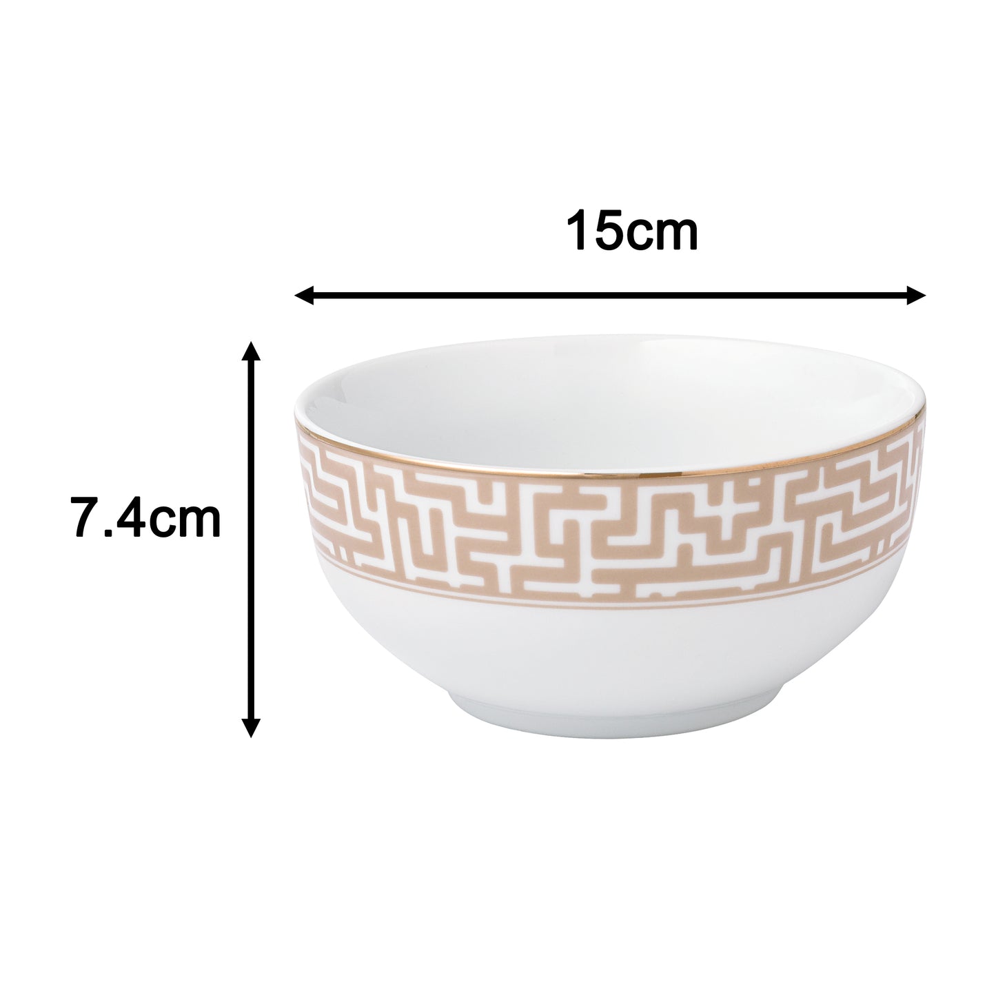 Mosaic Porcelain Dinner Set, 12 Pieces