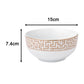 Mosaic Porcelain Dinner Set, 12 Pieces