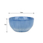 12pc Blue Star Reactive Glaze Dinner Set