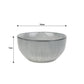 12PC Grey Star Reactive Glaze Dinner Set