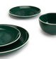 12pc Emerald Green Dinner Set