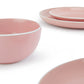 12pc Bubble Gum Pink Dinner Set